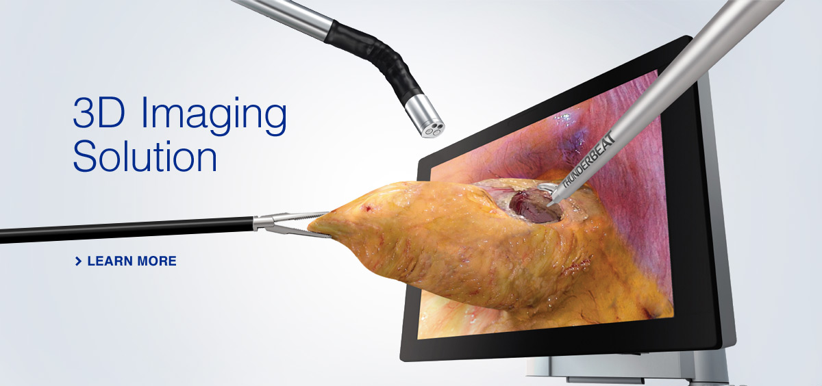 3D video laparoscope imaging solution, learn more
