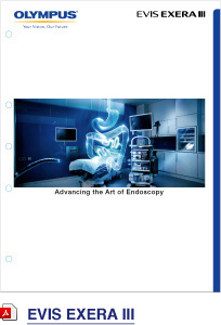 Front cover of brochure titled Advancing the Art of Endoscopy